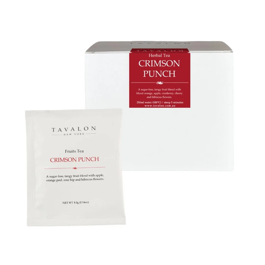 Come fare il tè freddo con le bustine Crimson Punch