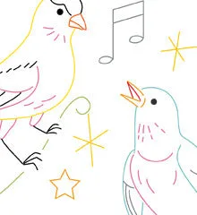 SONG BIRDS - PDF Embroidery Pattern