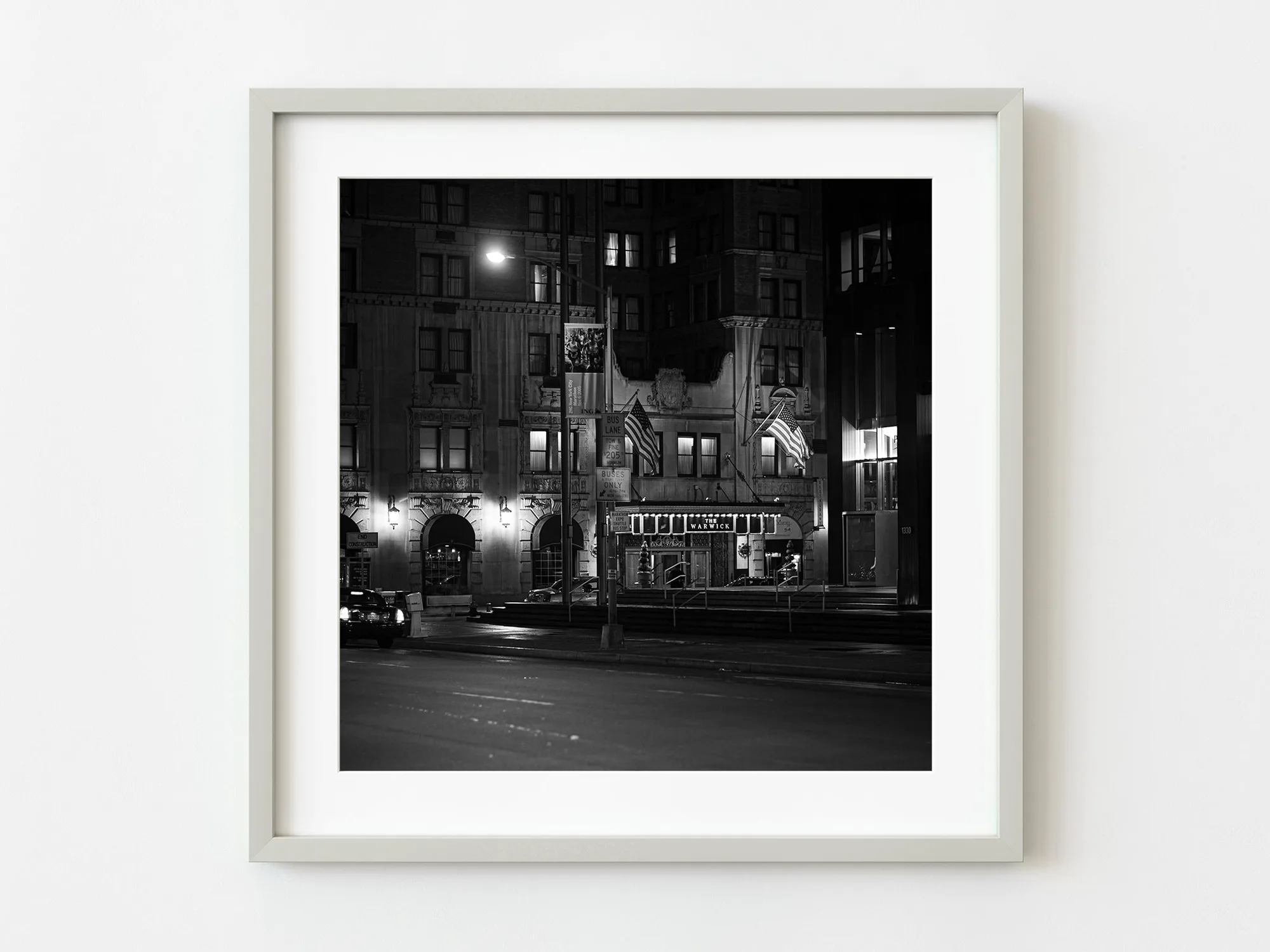 How to Frame a Limited Edition Night Cityscape Print