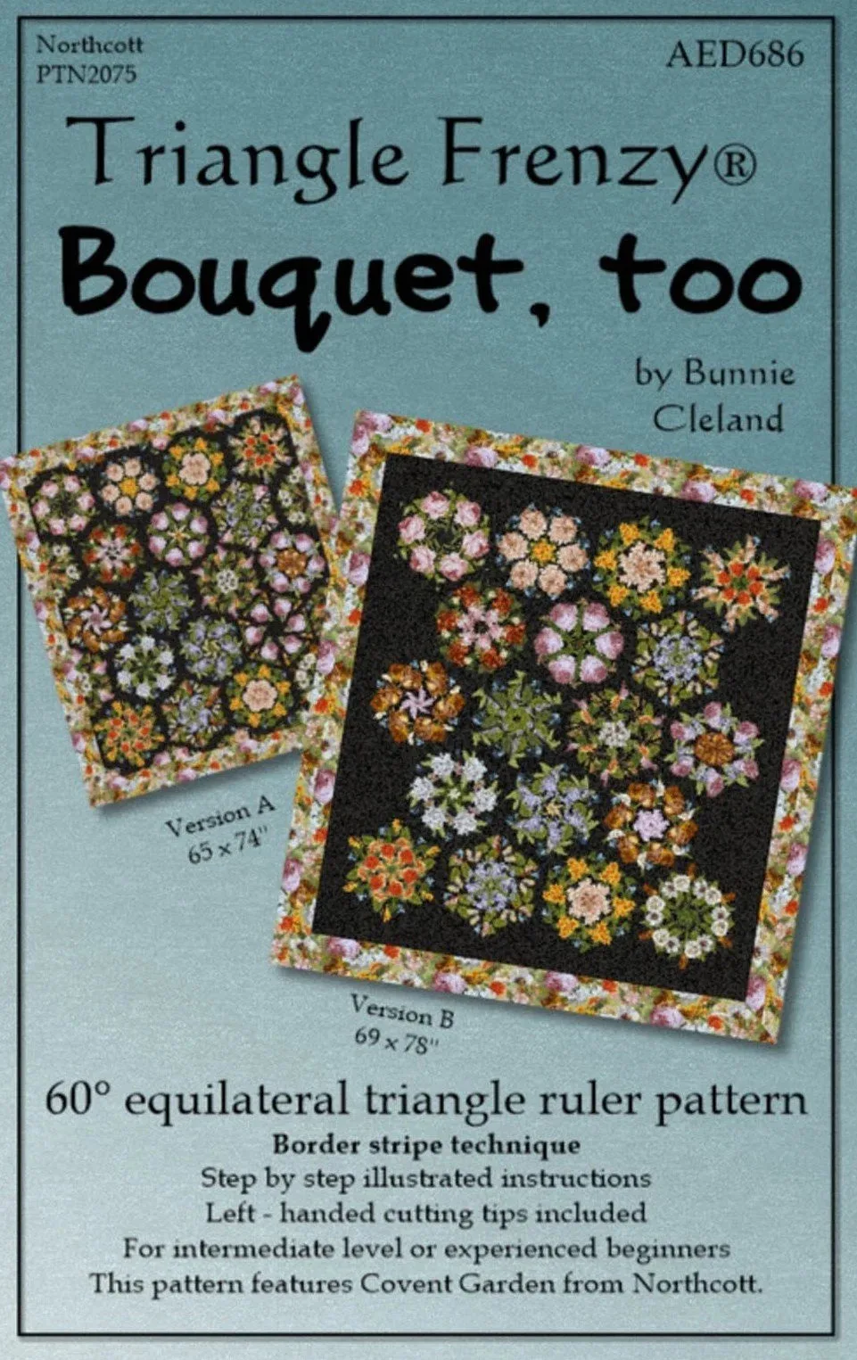 How to Assemble a Bouquet Too Quilt Kit Step by Step