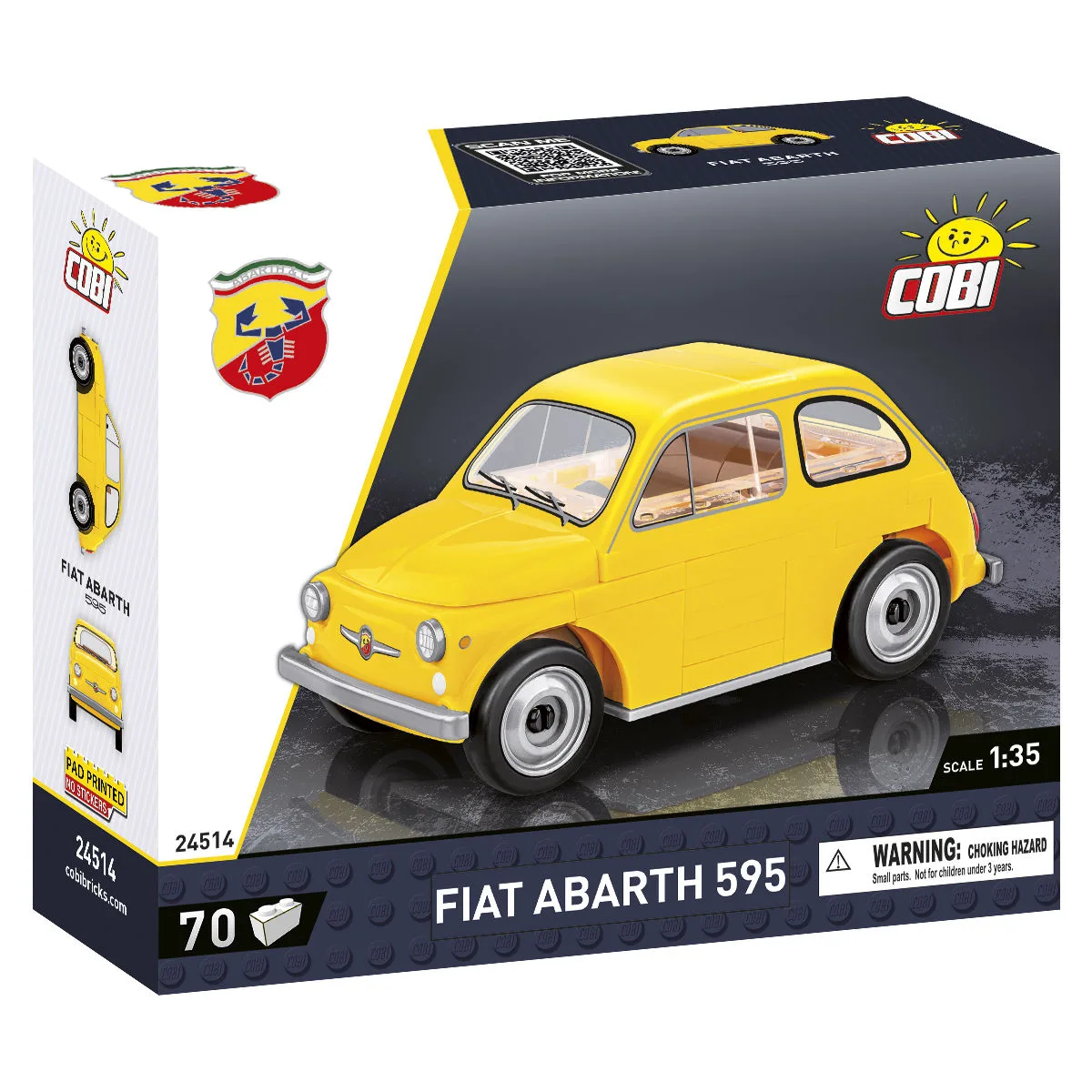 Boeing 737-8 vs Fiat Abarth 595: welke COBI-set?