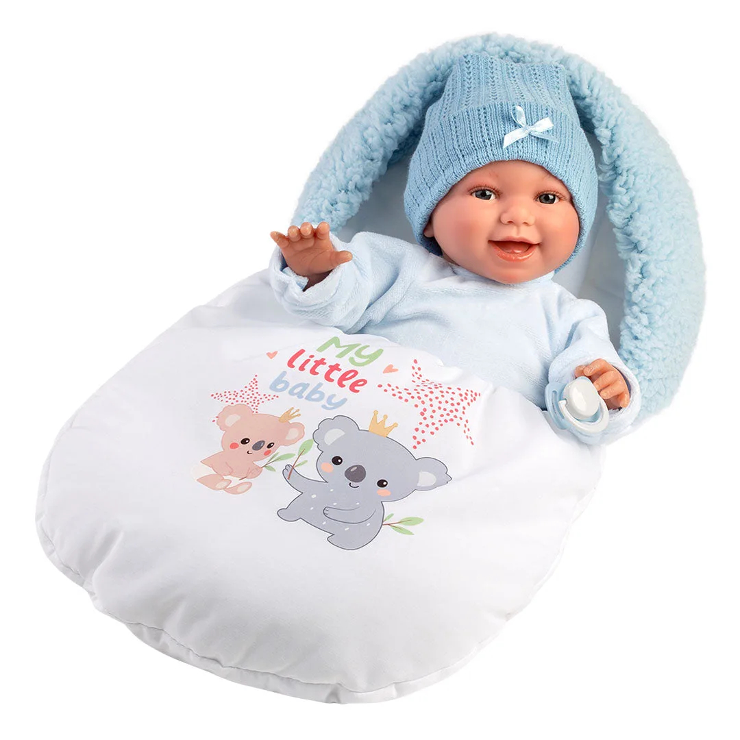 Bambola Llorens che ride 38 cm: Come funziona Liam Sonrisas
