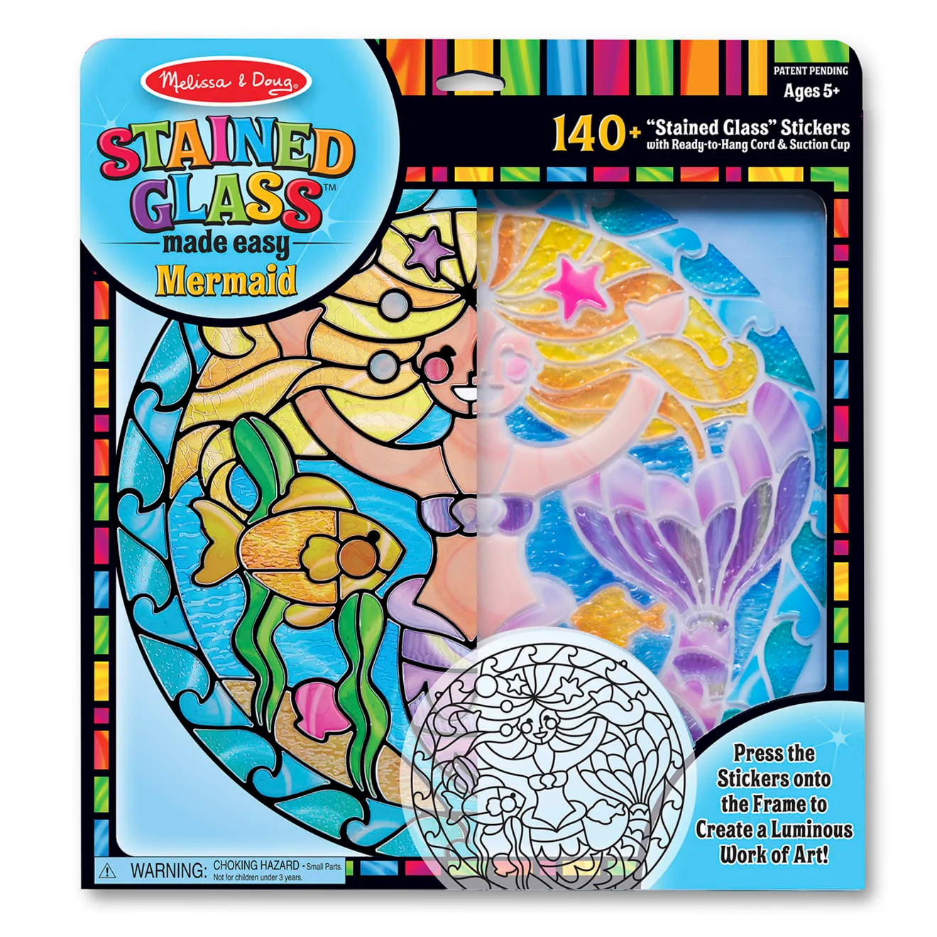 Stained Glass Made Easy - Mermaid