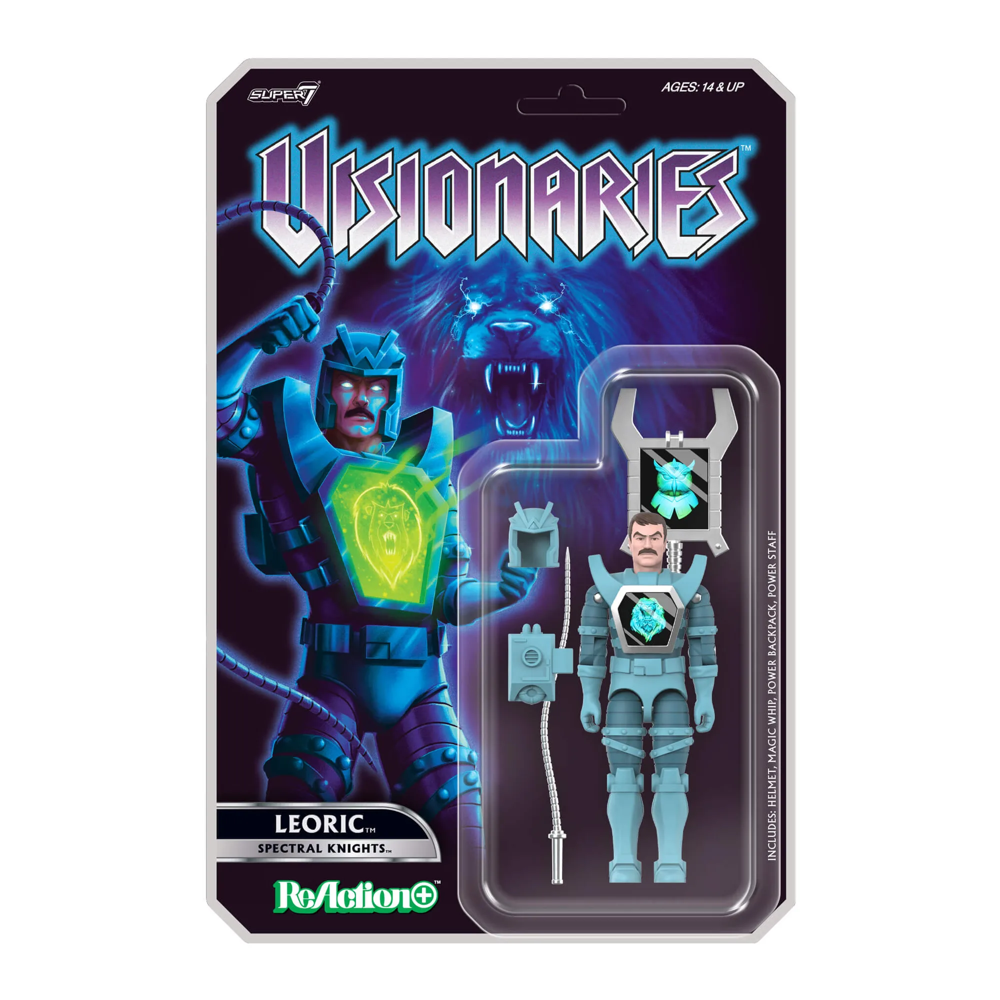 Super7 Visionaries ReAction+ Figures: Leoric & Darkstorm