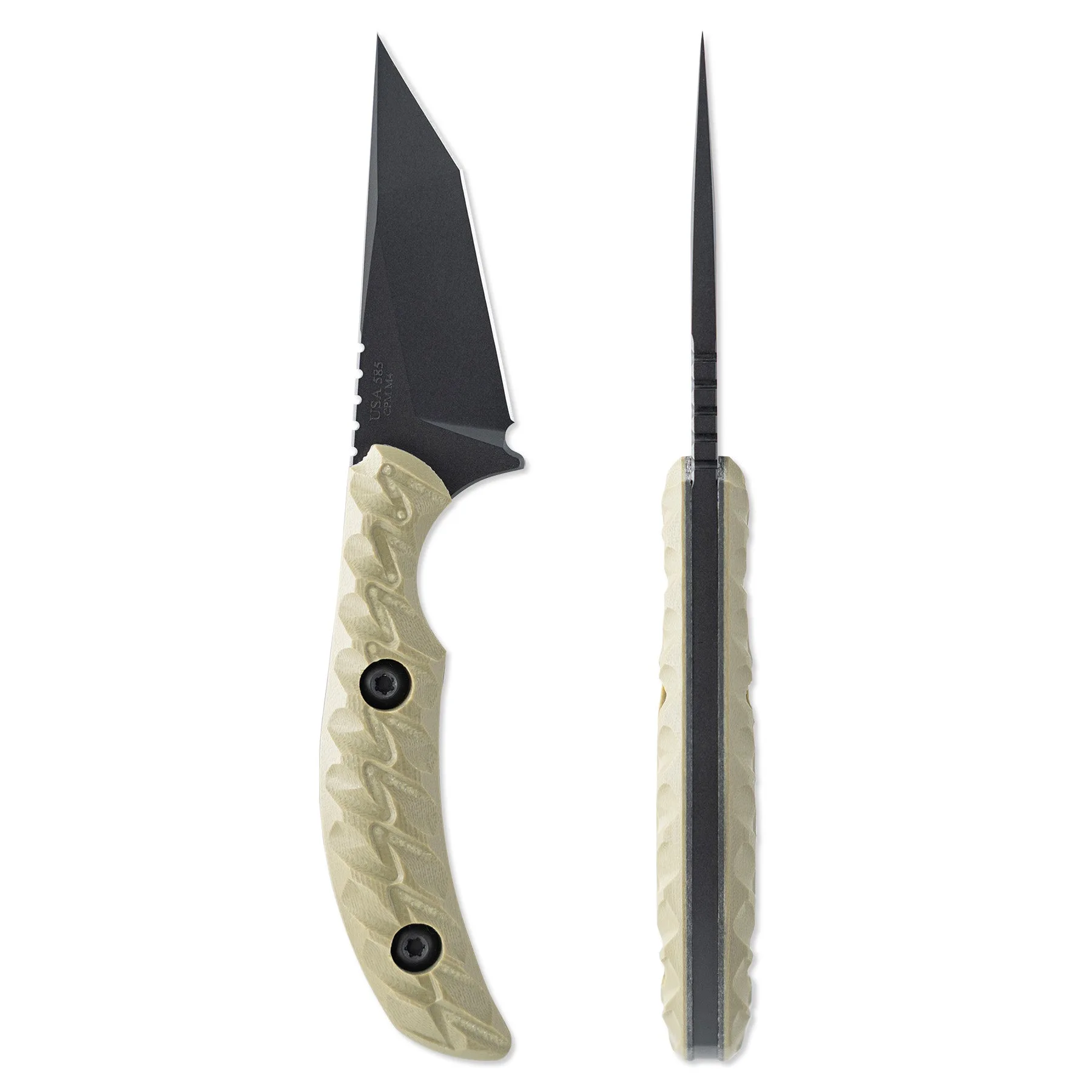 STR S vs STR T: Ranger Green Fixed Blade Comparison