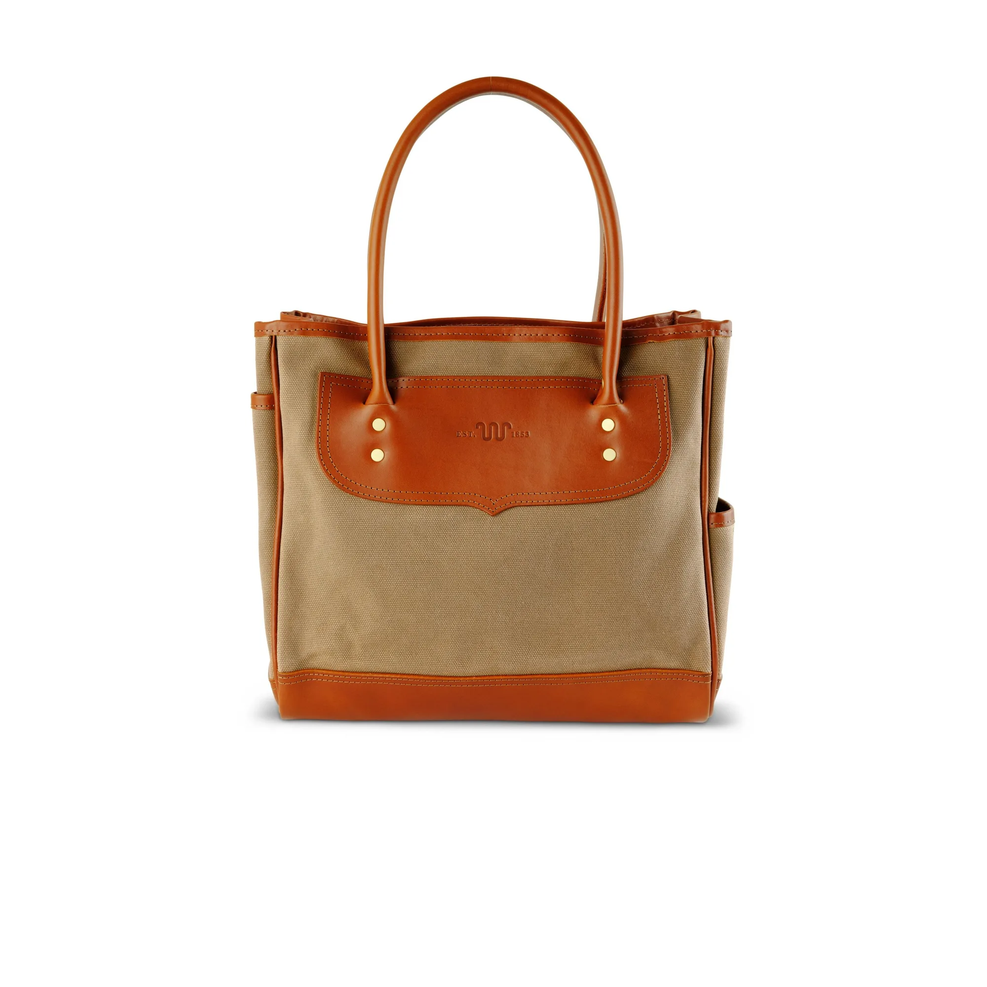 King Ranch Waxed Canvas Field Tote