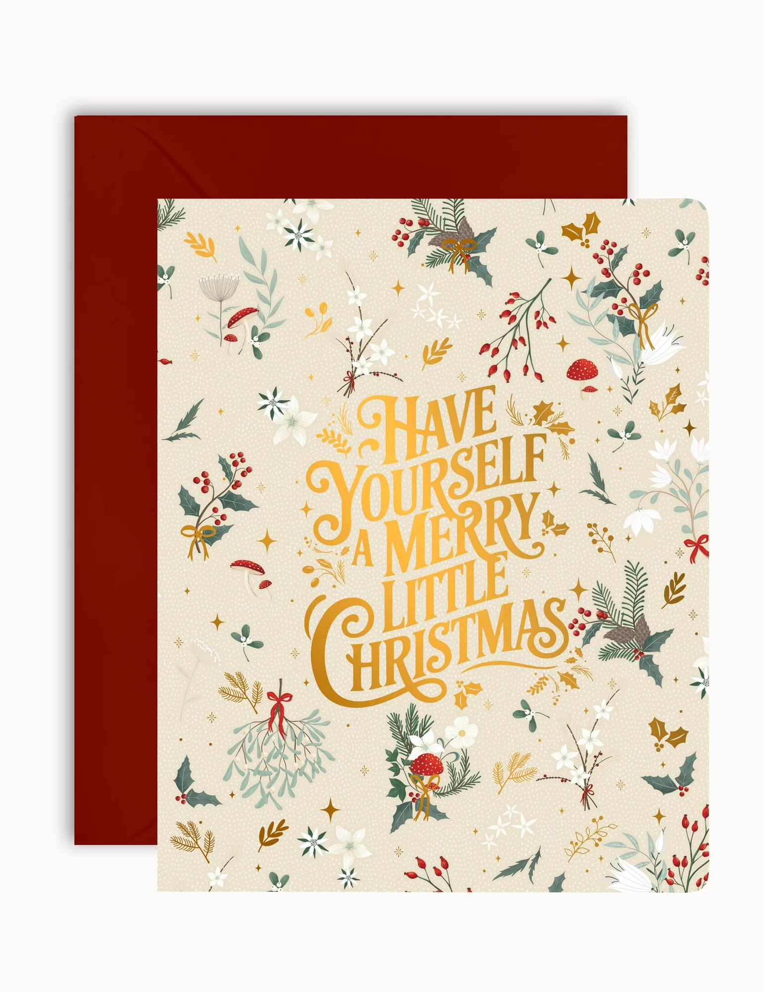 「Have yourself a Merry Little Christmas」クリスマスカード