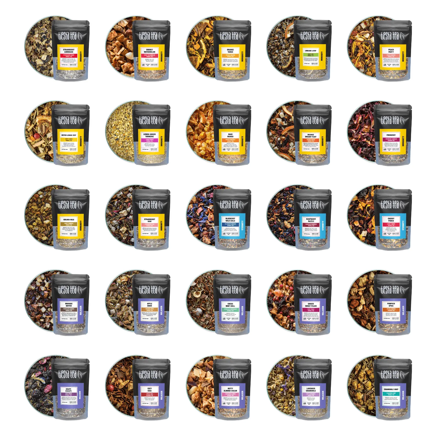 Caffeine Free Tiesta Tasting Sampler: What to Expect