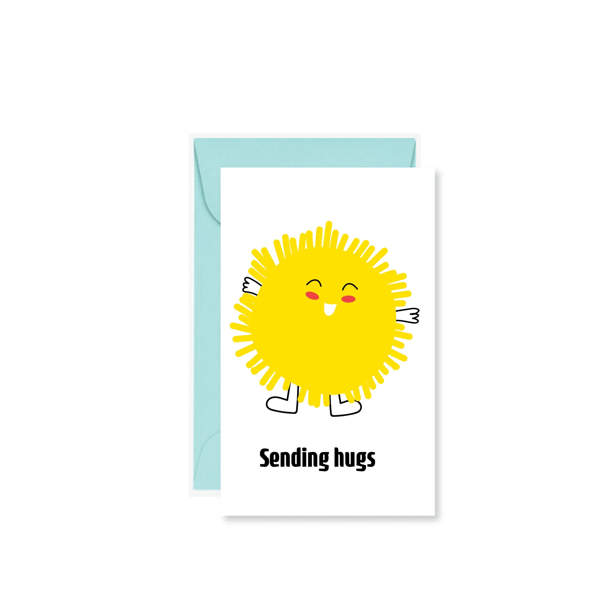 بطاقة صغيرة Sending Hugs