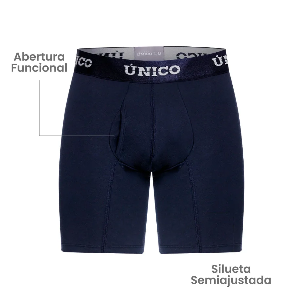 RELAXED FIT BLUE BOXER BRIEFS