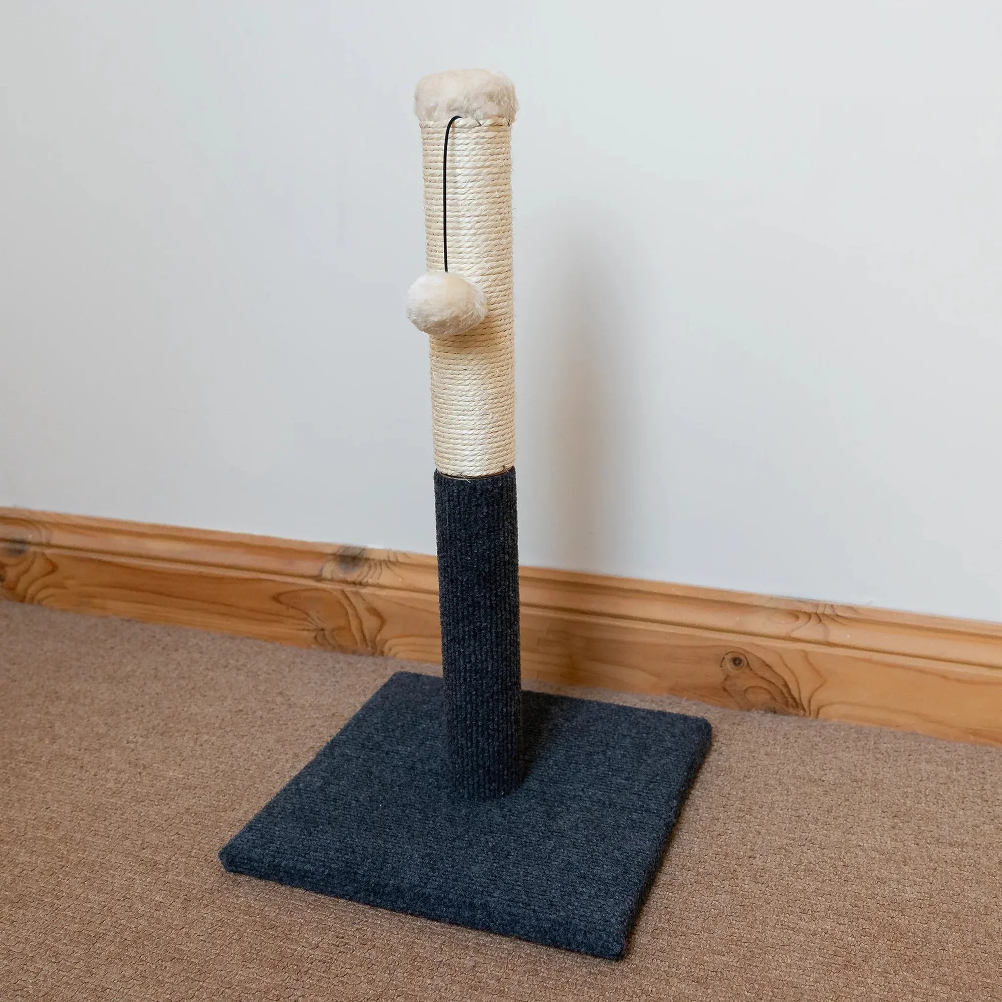 AllPetSolutions Cat Scratching Post with Play Ball - 51cm