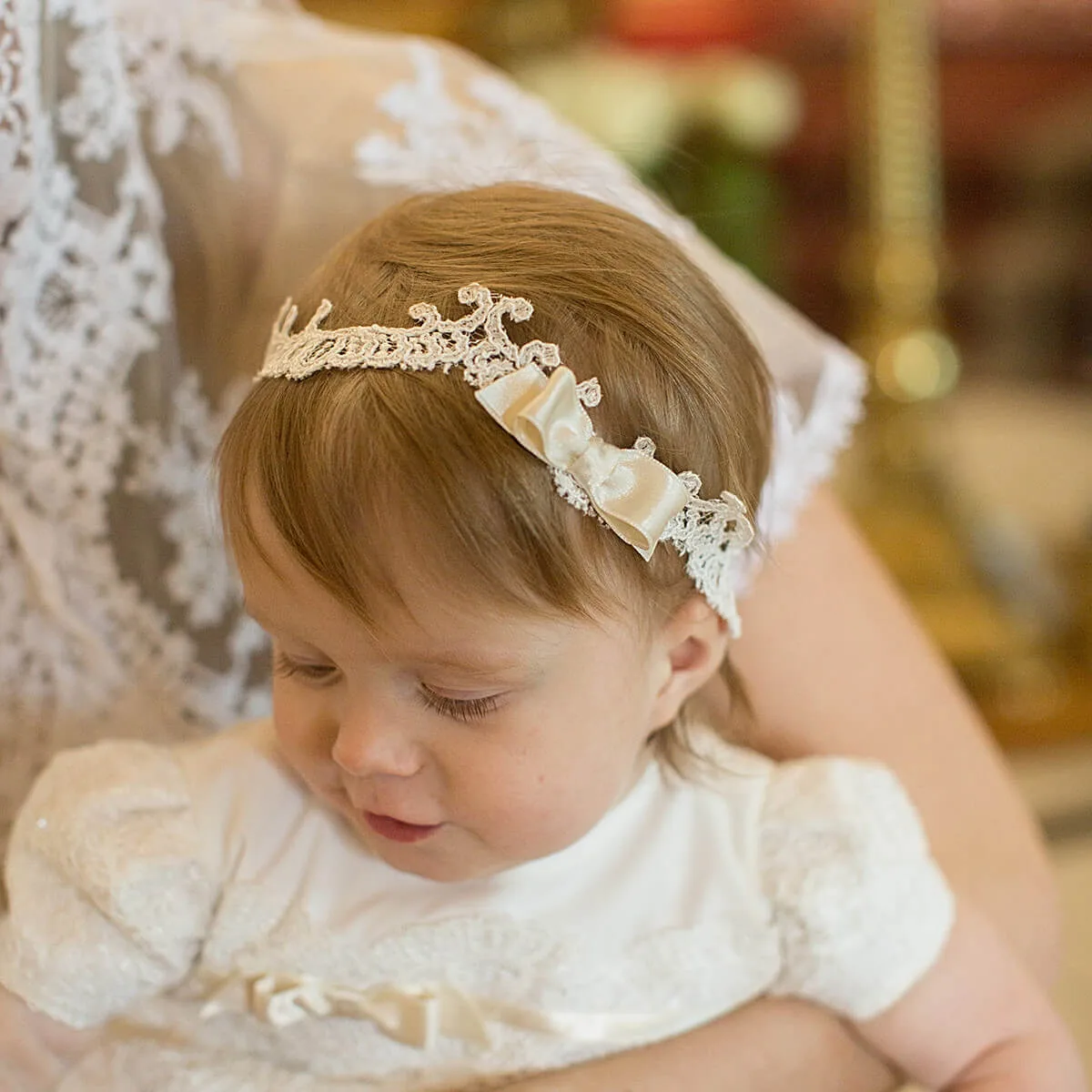 ANASTASIA Baby Hairband with Silk Bow