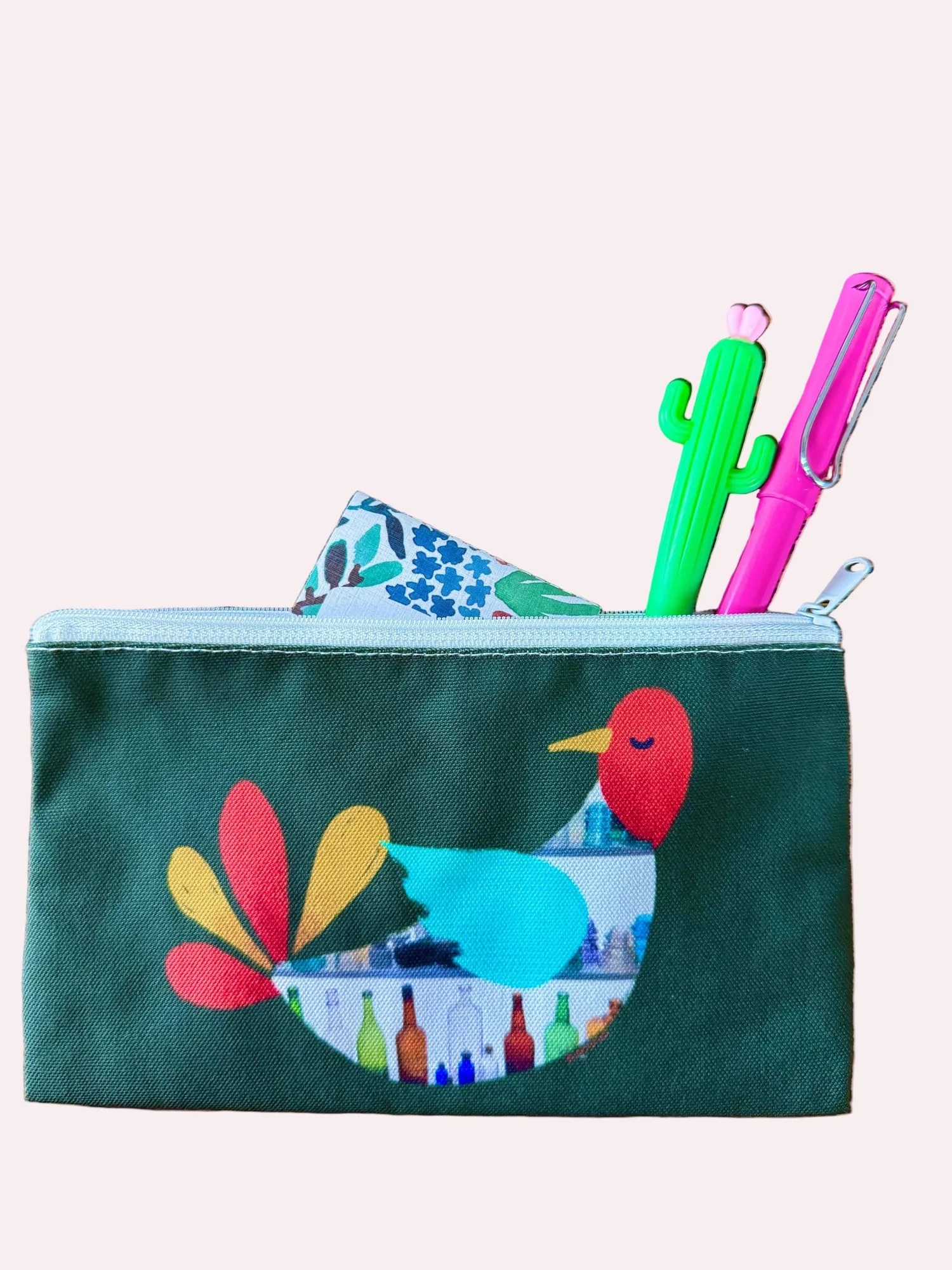 Whiskey Chicken Pencil Pouch: What Fits Inside