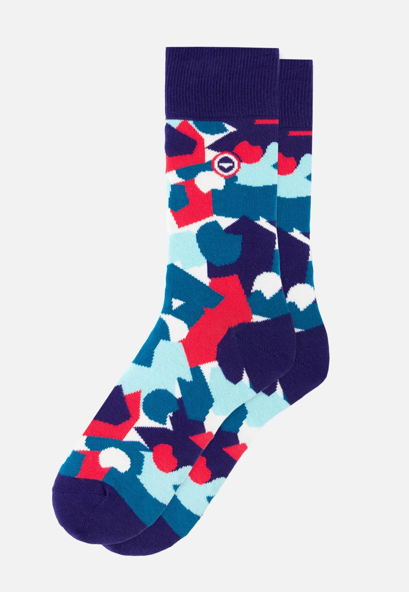 Chaussettes mi-mollet confettis verts : look décontracté ou chic