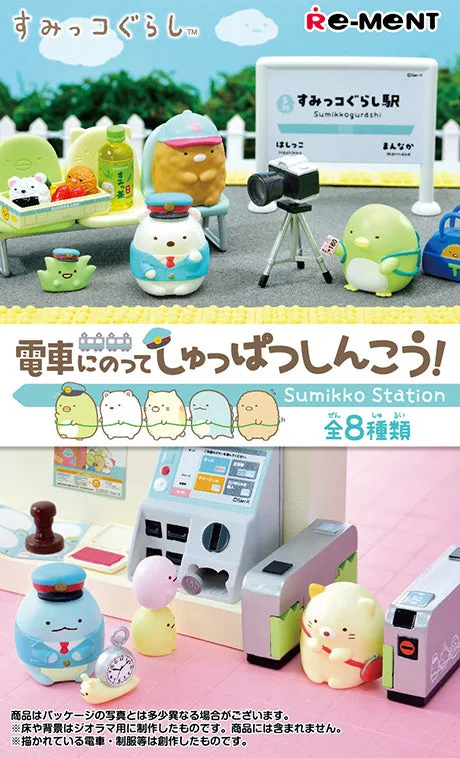 Re-Ment Sumikkogurashi Sumikko Station Series