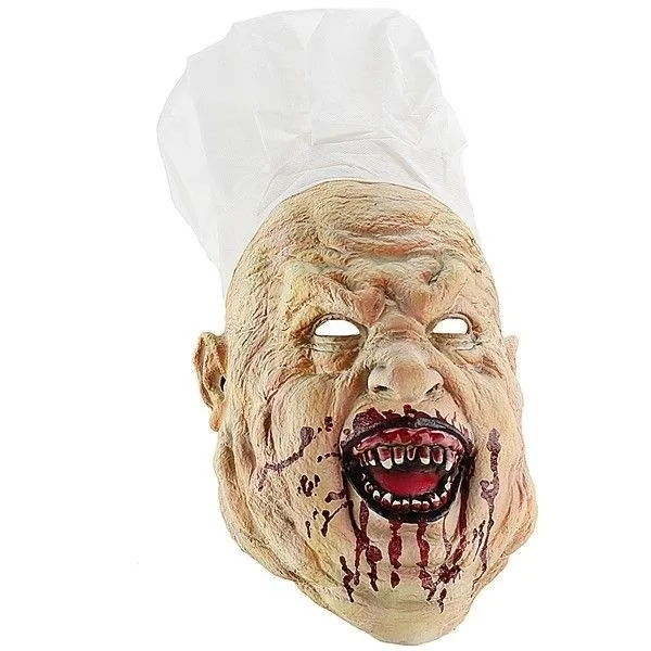 Halloween Evil Bloody Chef Mask