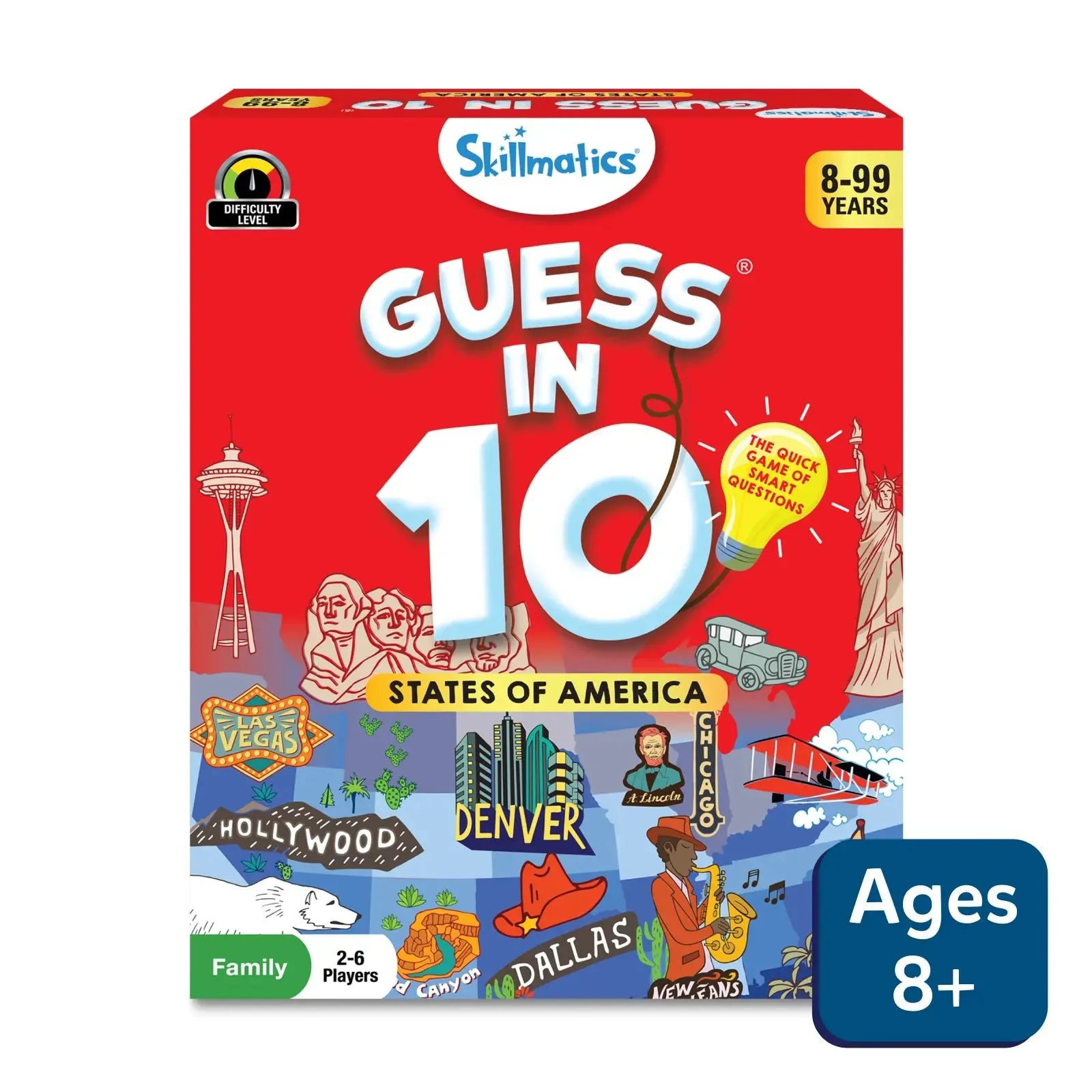 كيف تلعب Guess in 10 مع أطفال 8+ في أمريكا