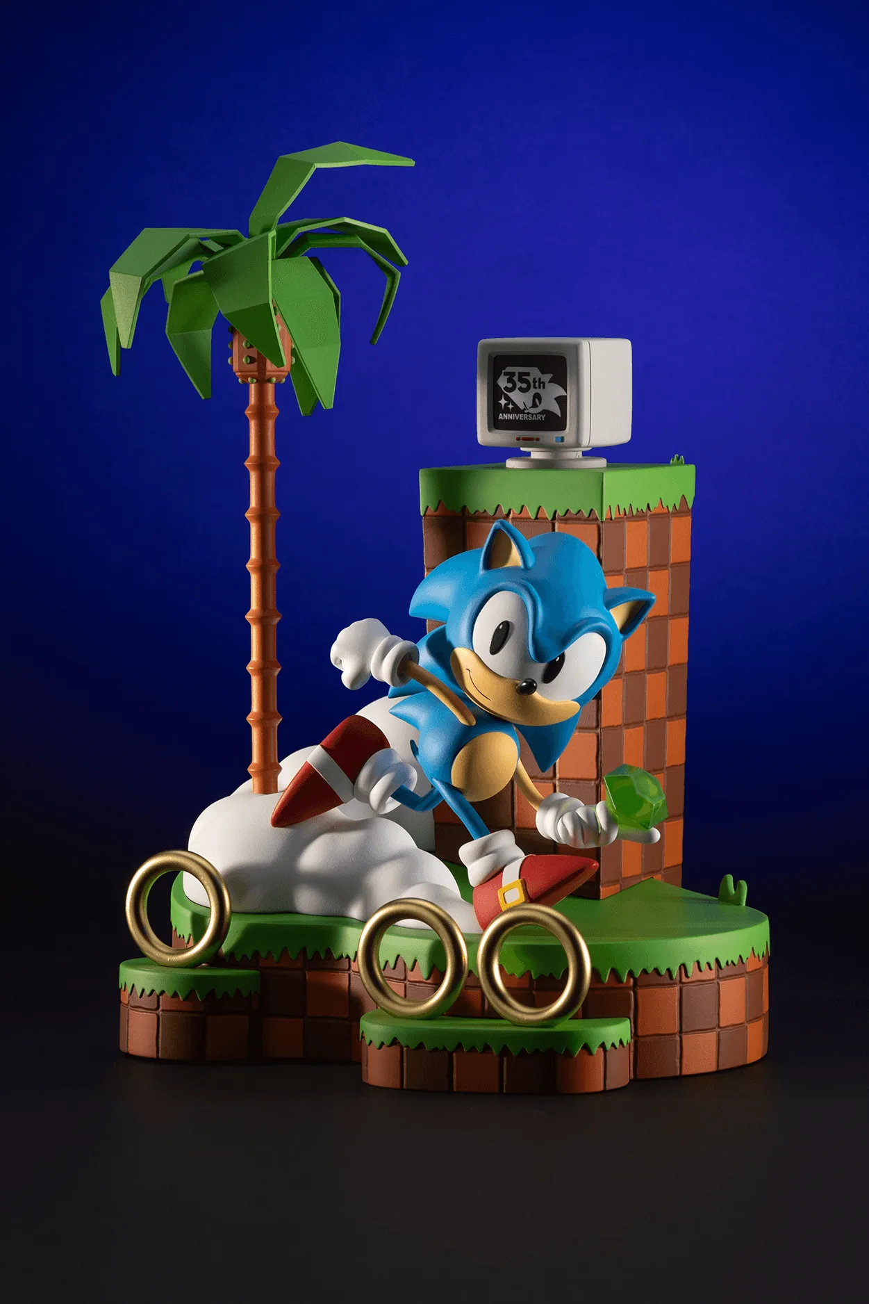 Sonic 35th Anniversary Statue Display Tips