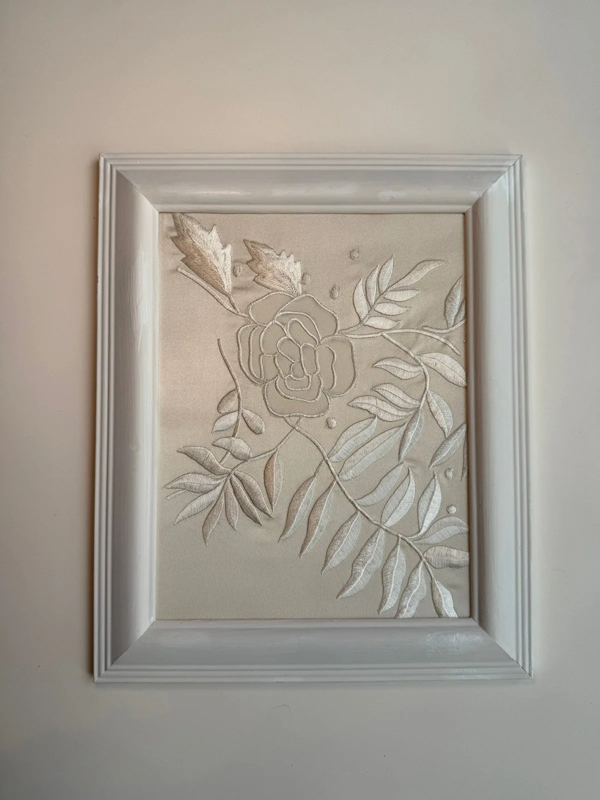 Embroidery No. 097 - Signed & Numbered Framed Couture Embroidery