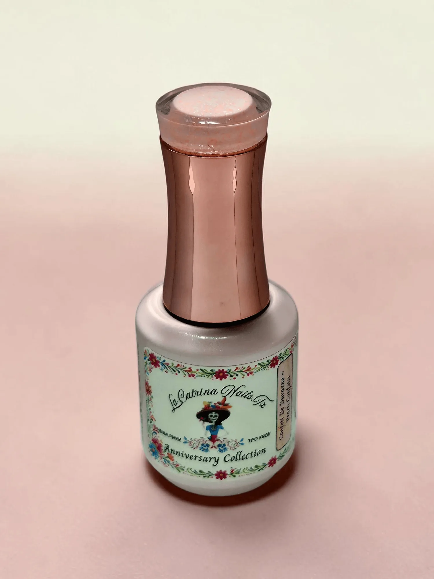 Confeti De Durazno ~ Peach Confetti~HEMA-Free and TPO Free Gel polish