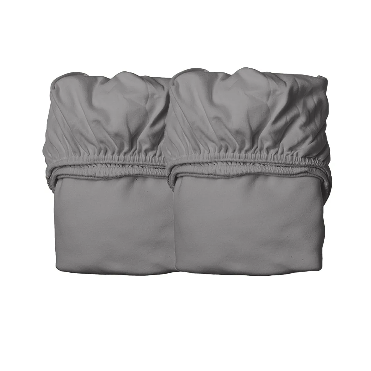Leander Spannbettlaken, 2 Stk., Baby 60 x 115 cm - Sleep - Cool Grey