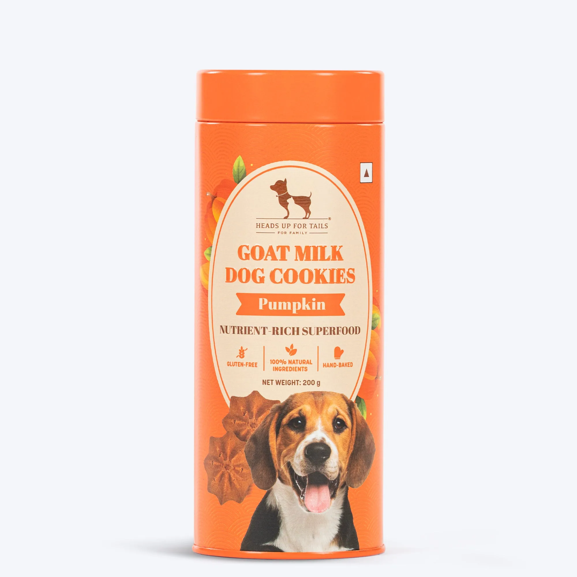HUFT Goat Milk Cookies For Dog - Pumpkin - 200 gm