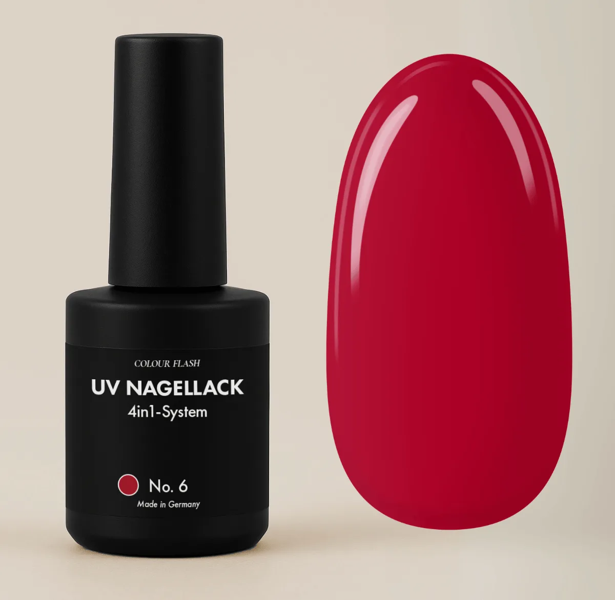 UV Nagellack No. 6 (4in1, 10ml)