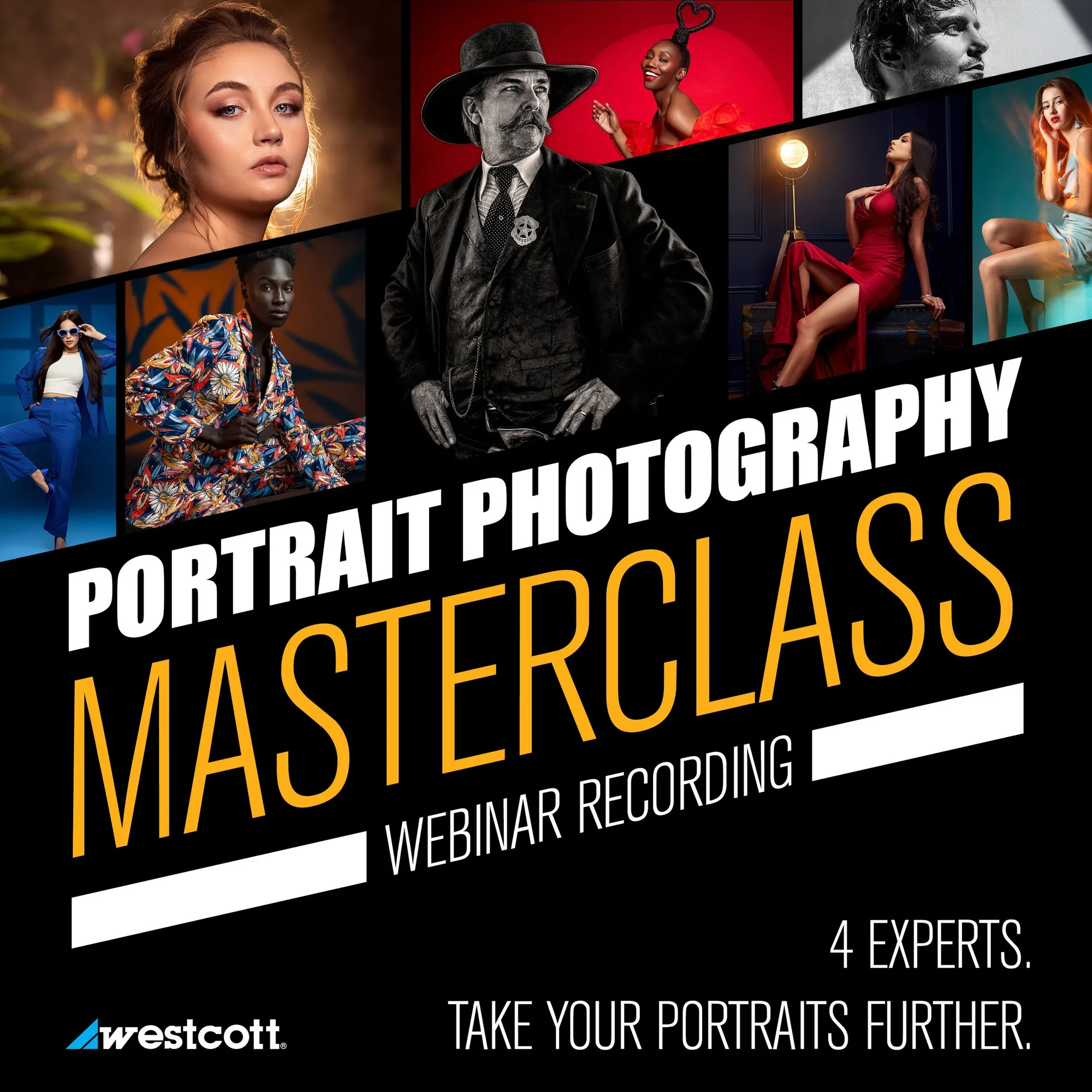 O que esperar de uma gravação do webinar de retrato Westcott