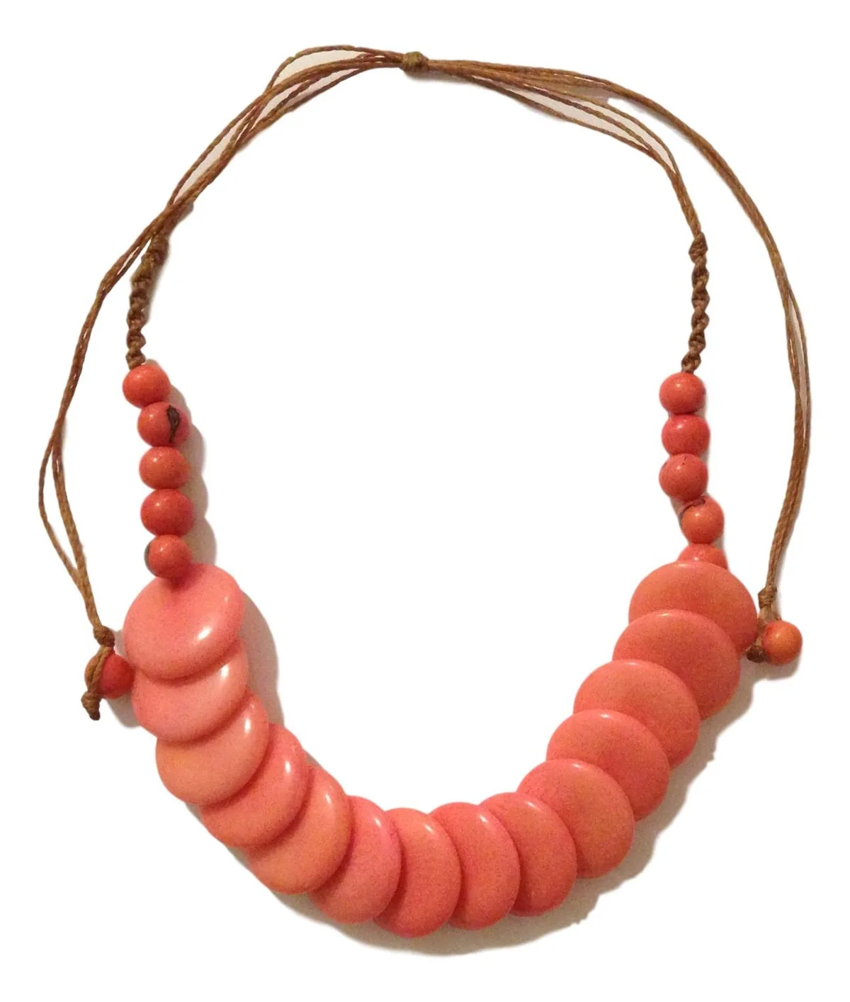 Pink Tagua Necklace