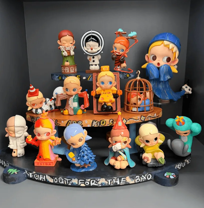 01592 Zsiga We All Are Kids Series ฟิกเกอร์กล่องสุ่ม