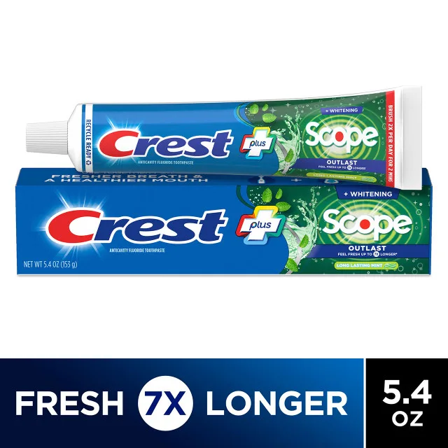 How to Use Crest Whitening Plus Scope Outlast for All-Day Fresh Breath and Whiter Teeth
