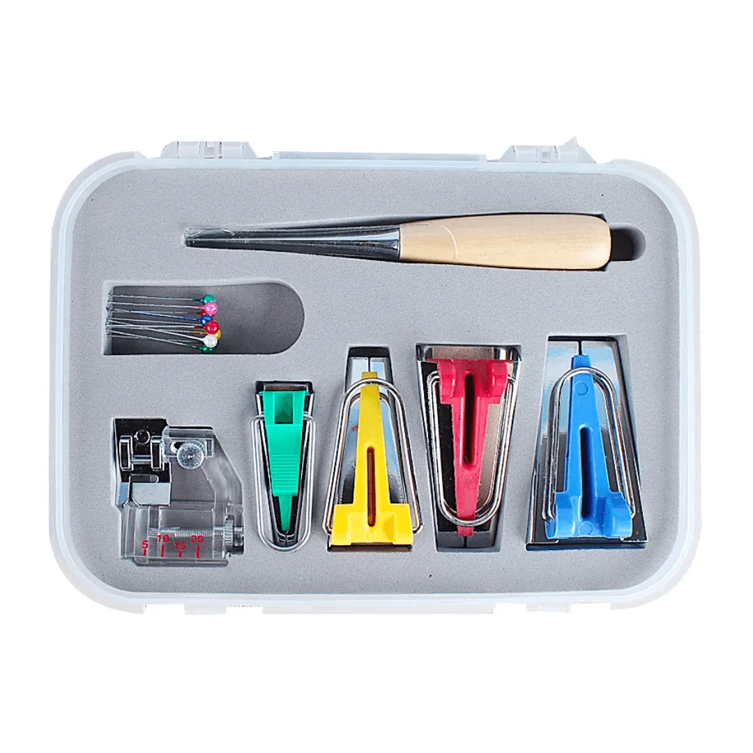 Bias Tape Maker Set 16pcs