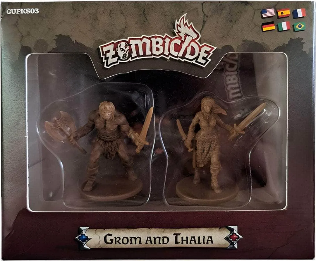 Zombicide Black Plague Grom & Thalia Expansion: Comment les ajouter