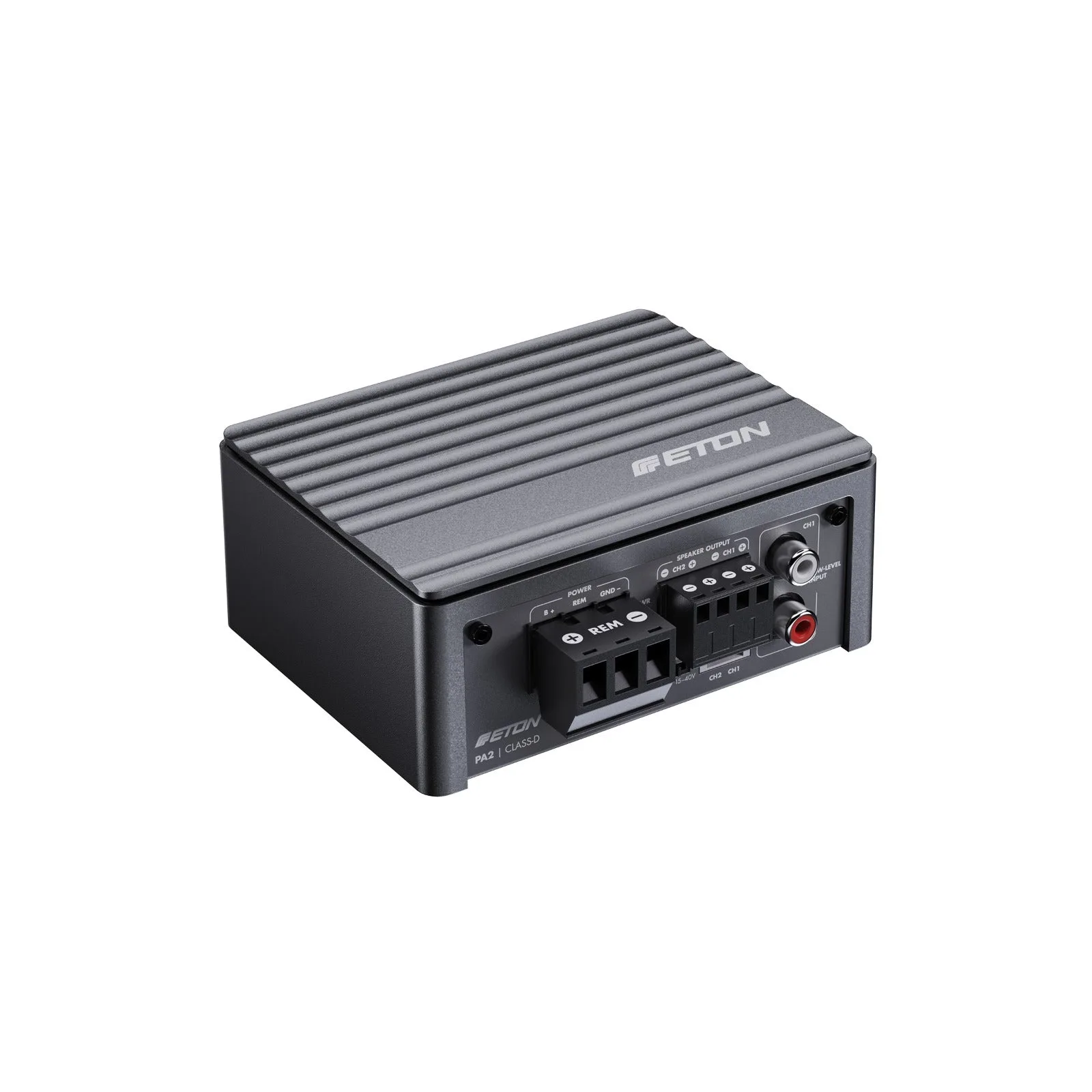 Amplificador Eton PA 2 Clase D 2 Canales Puenteable 2 x 140 W RMS
