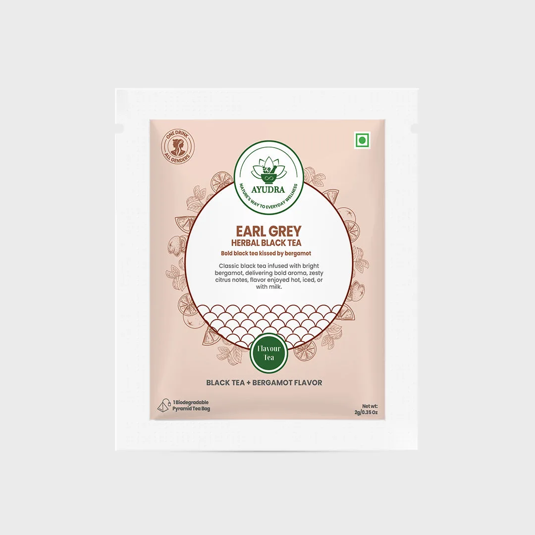Thé noir Earl Grey échantillon sachet