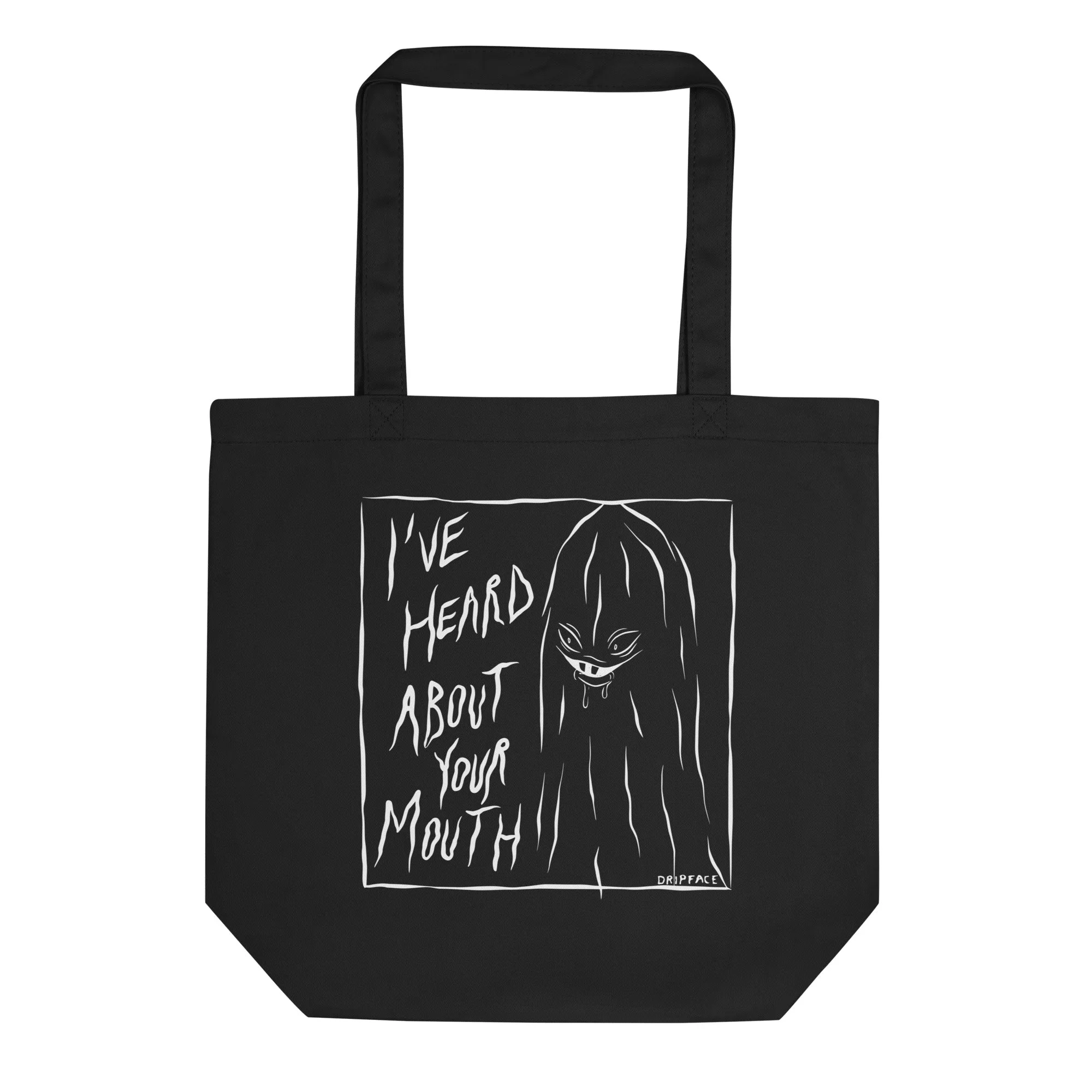 HO SENTITO PARLARE DELLA TUA BOCCA - borsa in cotone organico