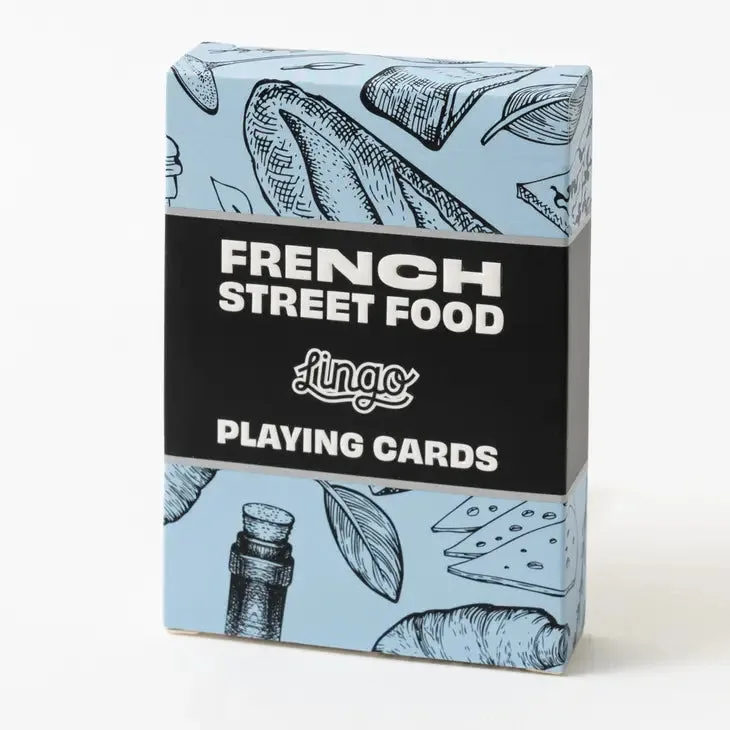Carte da gioco Street Food Francese