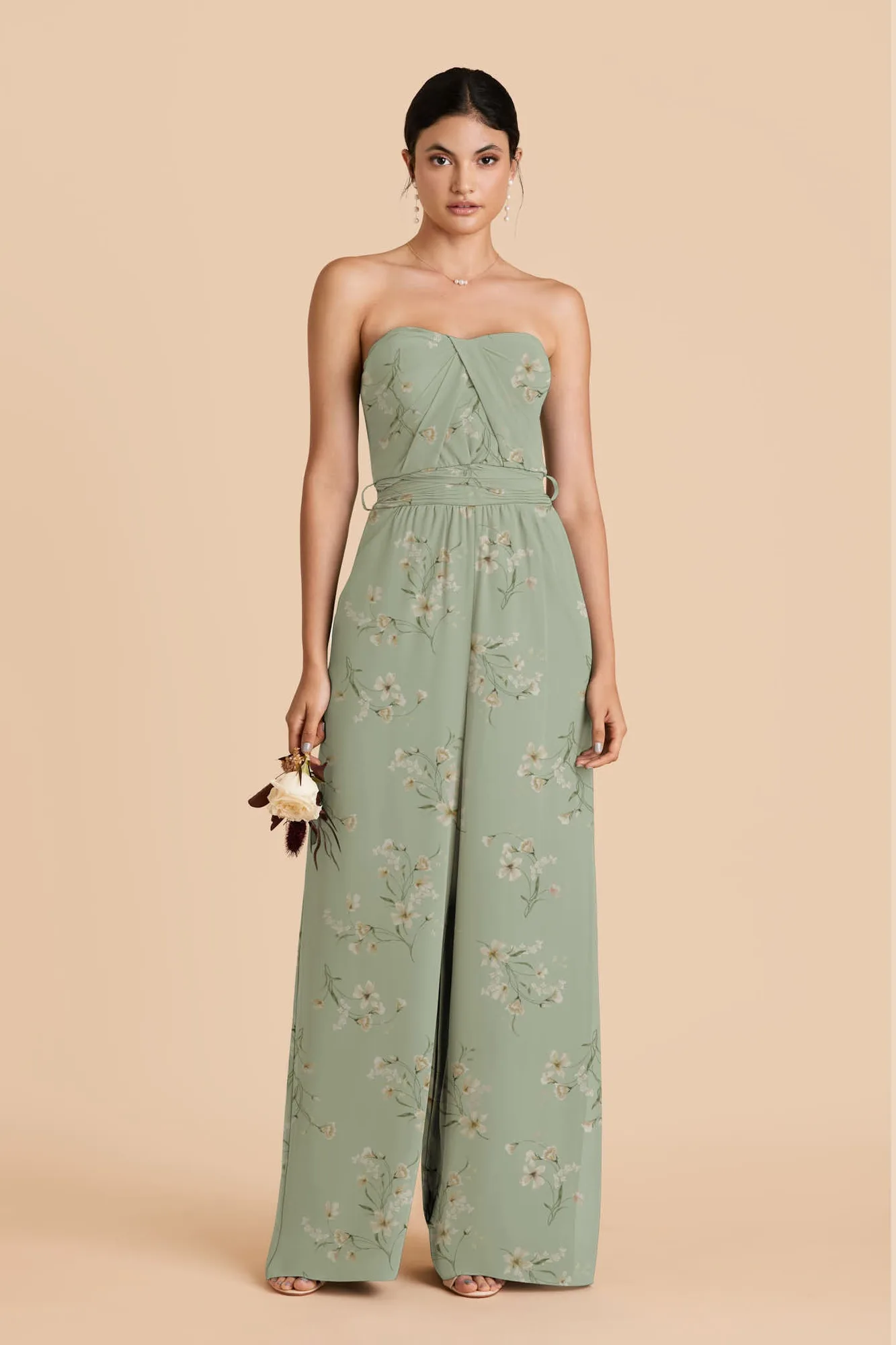 Gigi Chiffon Jumpsuit - Sage Le Fleur