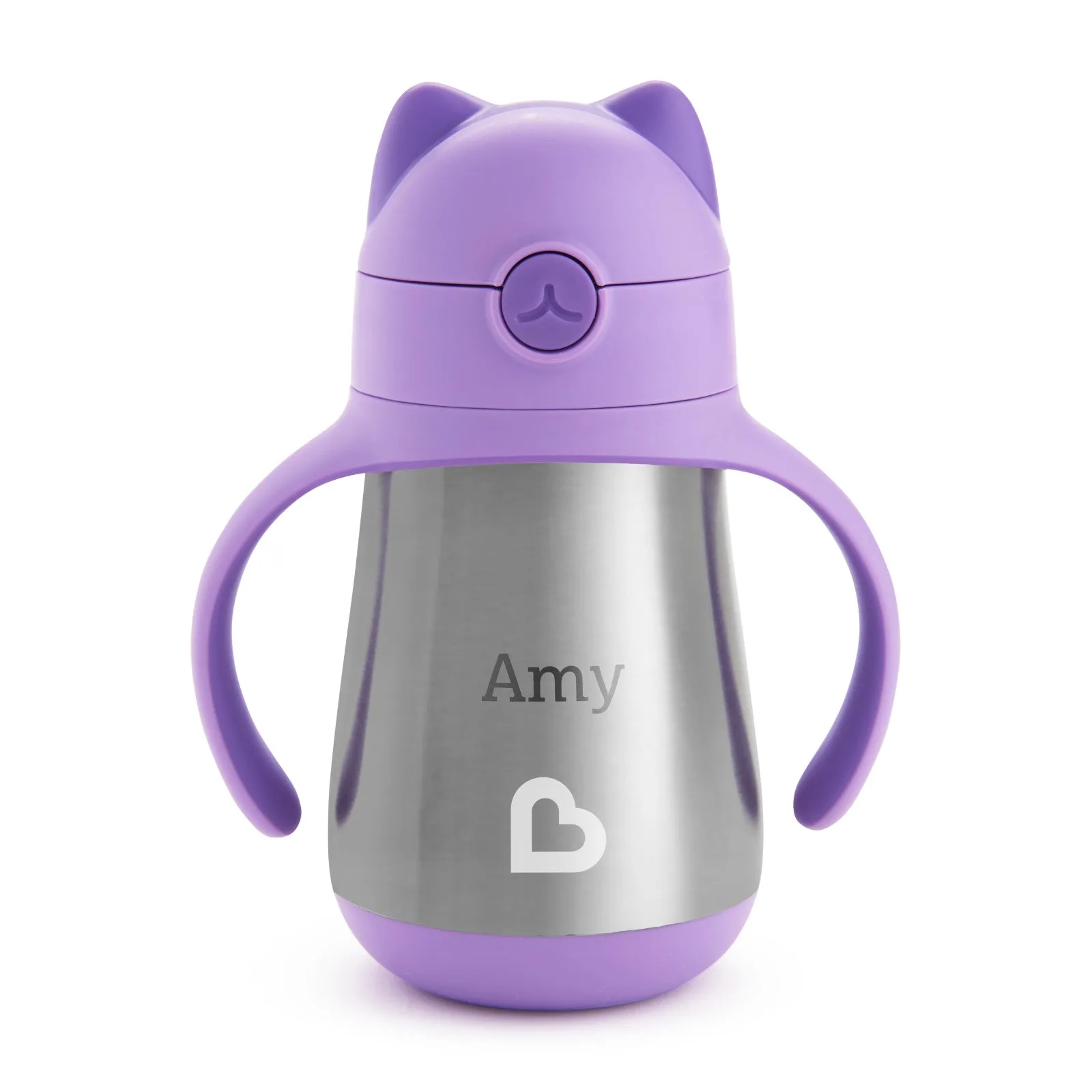Cốc Ống Hút Inox Cá Nhân Hóa Cool CatTM, 237ml