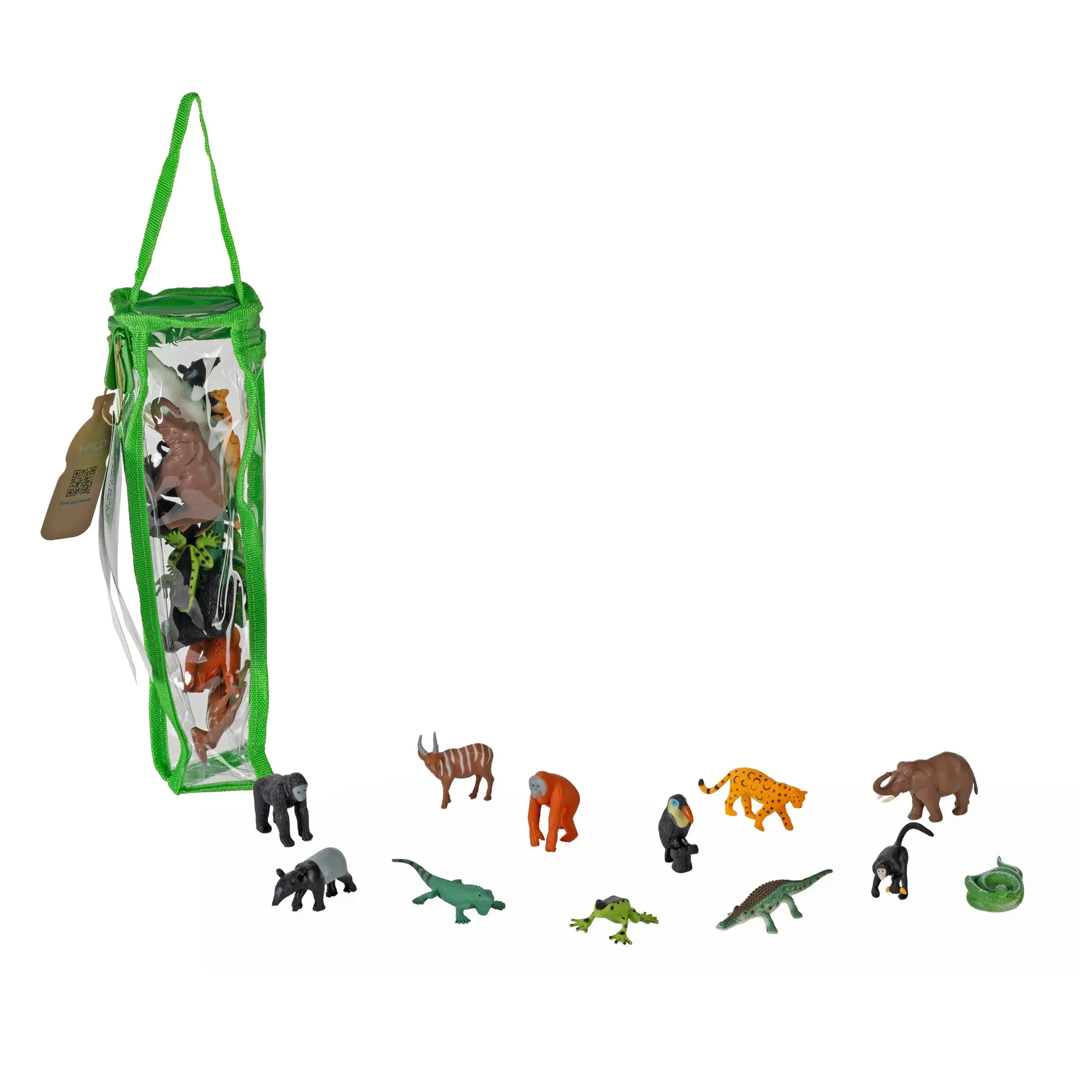 How to Play With Rainforest Animal Figurines