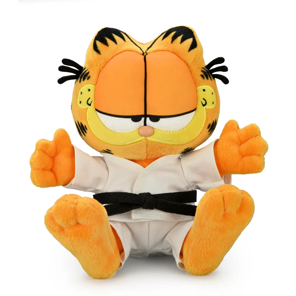 Karate Garfield Karate-GI Plüschtier, mittelgroß, von Kidrobot