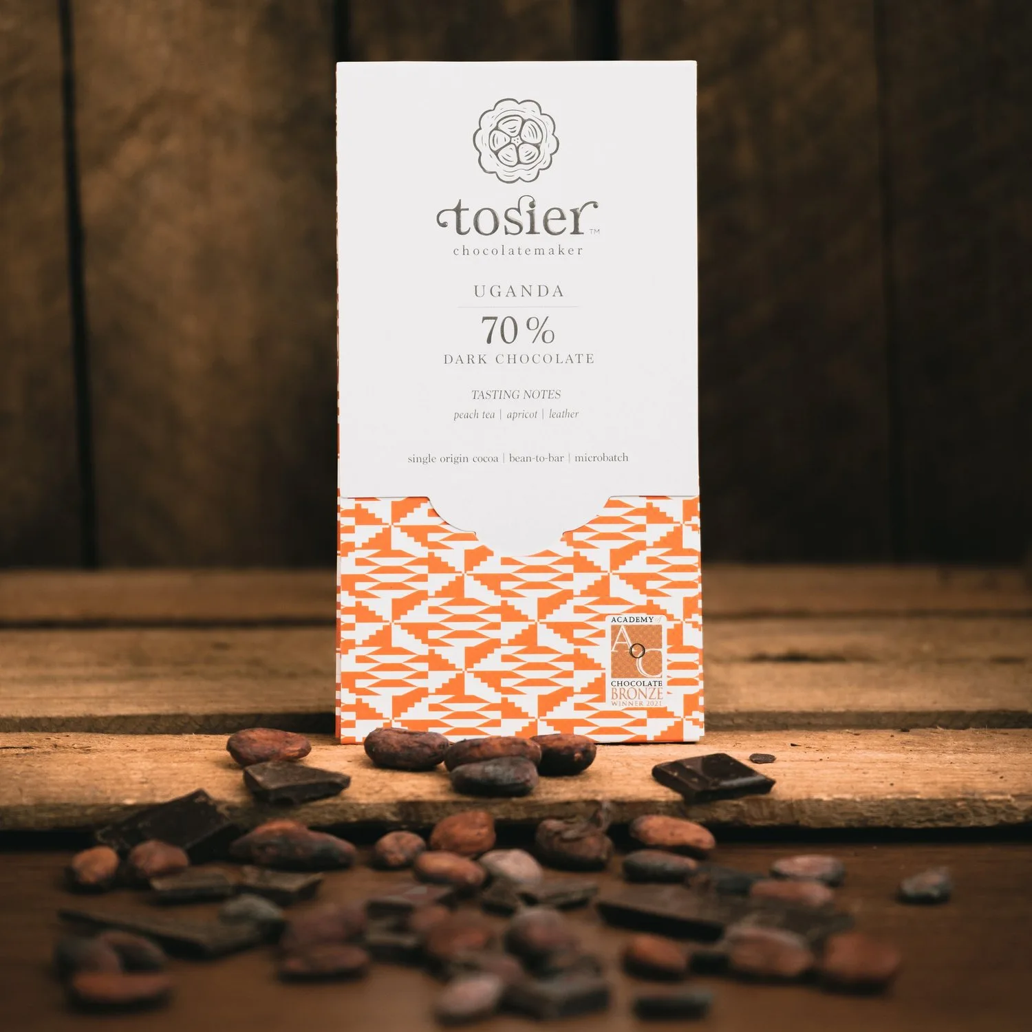 How to Pair Tosier 70% Uganda Semuliki Forest Chocolate with Fruit and Nuts