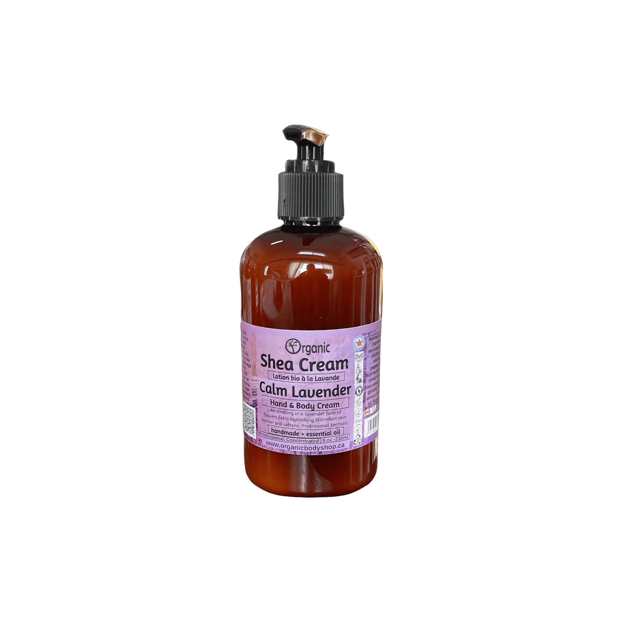 Shea Body Cream-Calm Lavender.