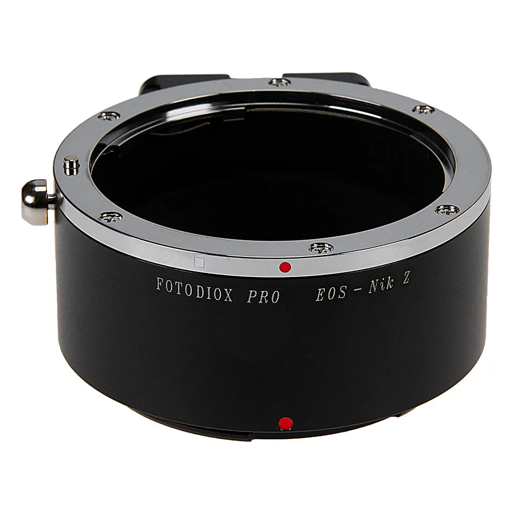 محول قاعدة العدسة Fotodiox Pro متوافق مع عدسات Canon EOS (EF / EF-S) D/SLR إلى قاعدة Nikon Z-Mount لكاميرات بدون مرآة