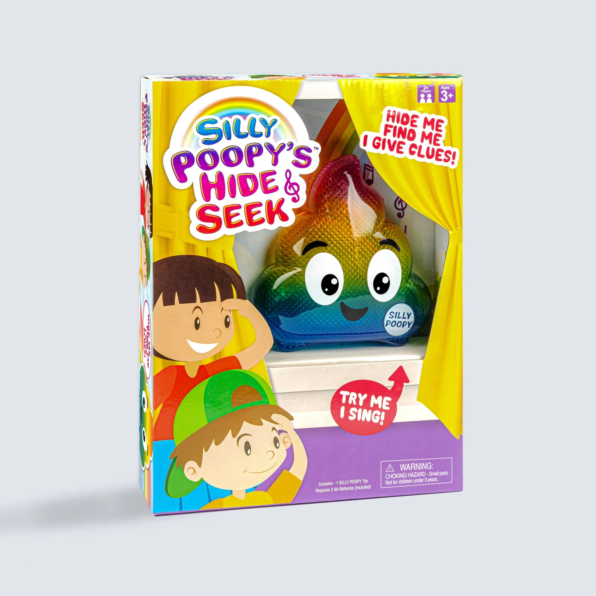 Silly Poopy Rainbow Poop Hide & Seek: Fun for Kids 3+