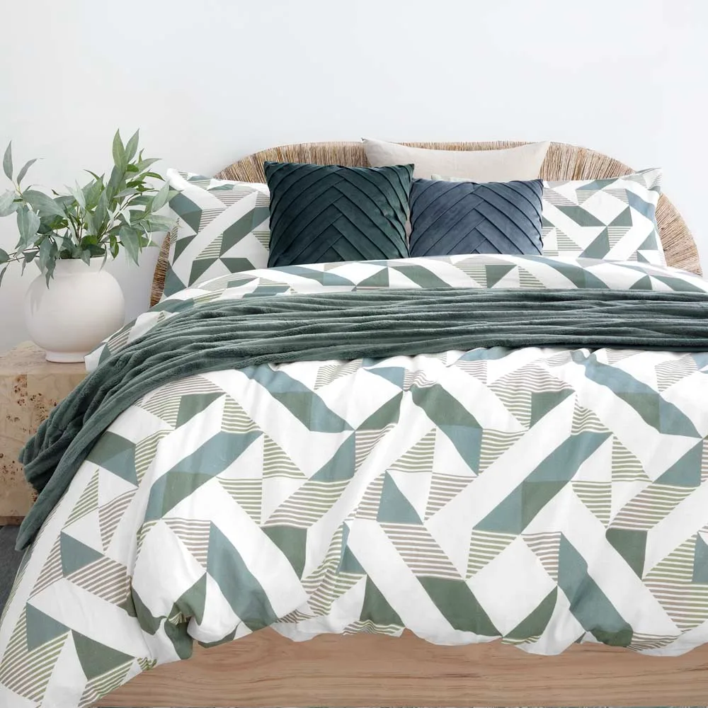 Onslow Flannelette Quilt Cover Set