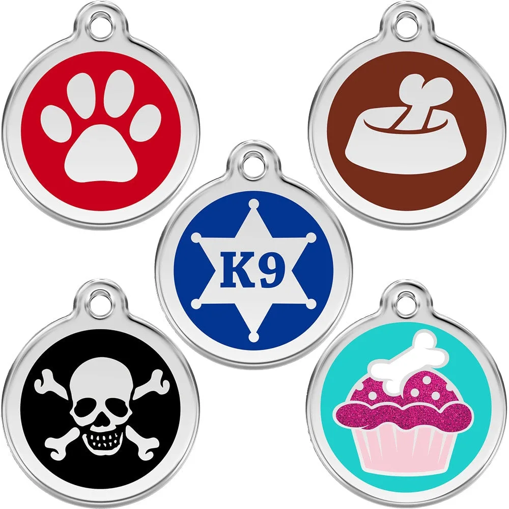 Red Dingo Pet ID Tags: Shapes and Colors Guide