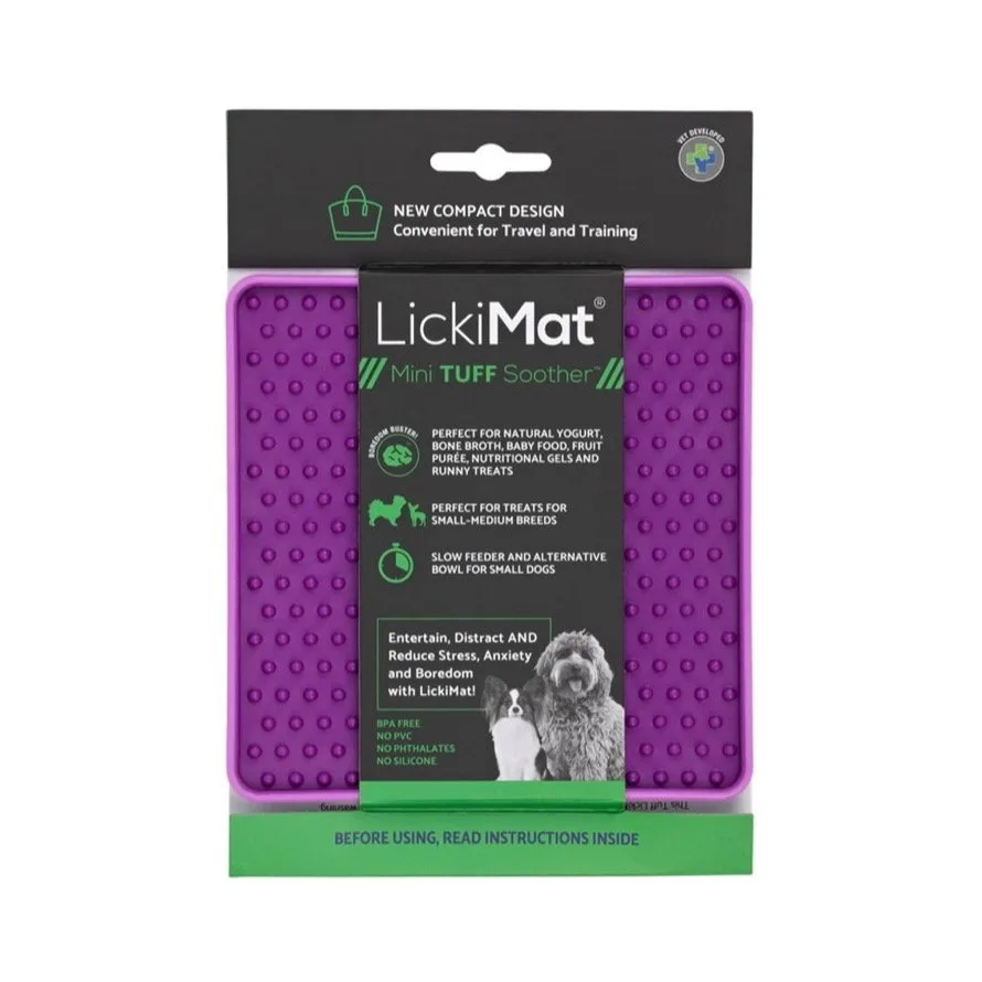 LickiMat Mini Tuff Soother Purple