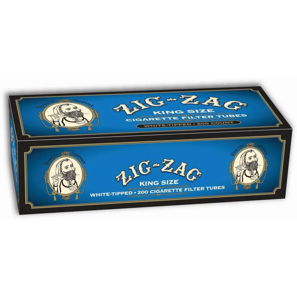 Come riempire i tubi Zig-Zag White Tipped a casa