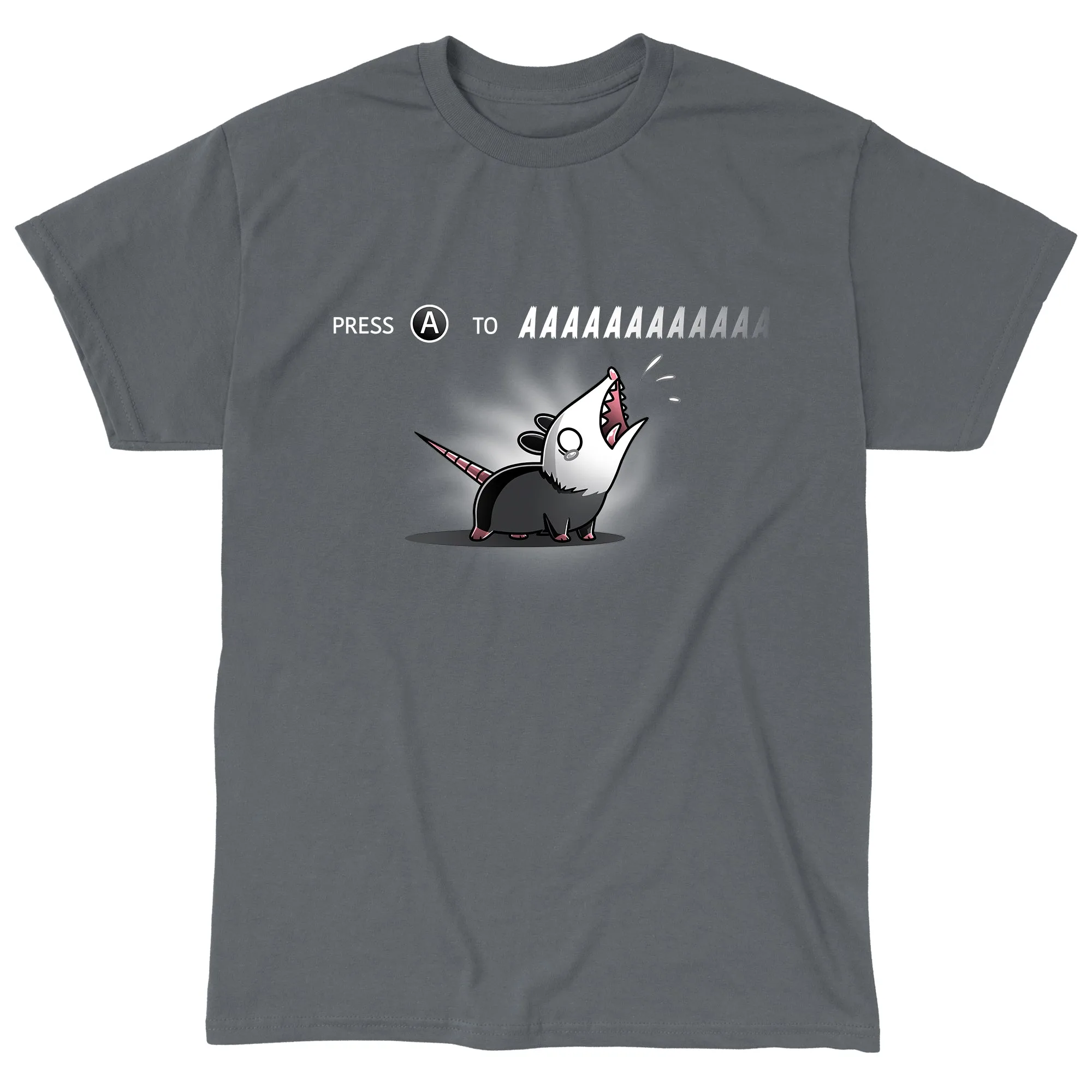 Premi A per la maglietta AAAAAAA: un regalo divertente per i gamer